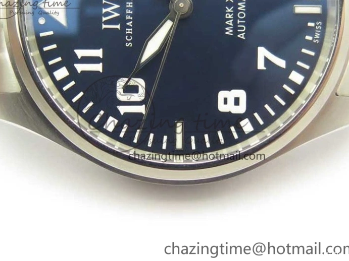 MIROTIME 1231 Mark XVII IW327014 Le Petit Prince MKS 1:1 Best Edition Blue Dial on SS Bracelet MIYOTA 9015 V FastDry 7191